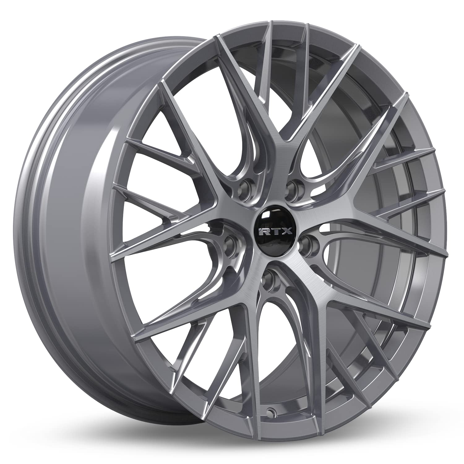 RTX® (RTX) • Valkyrie • 083018 • Lite Gunmetal Machined • 17x7.5 5x114.3 ET40 CB73.1