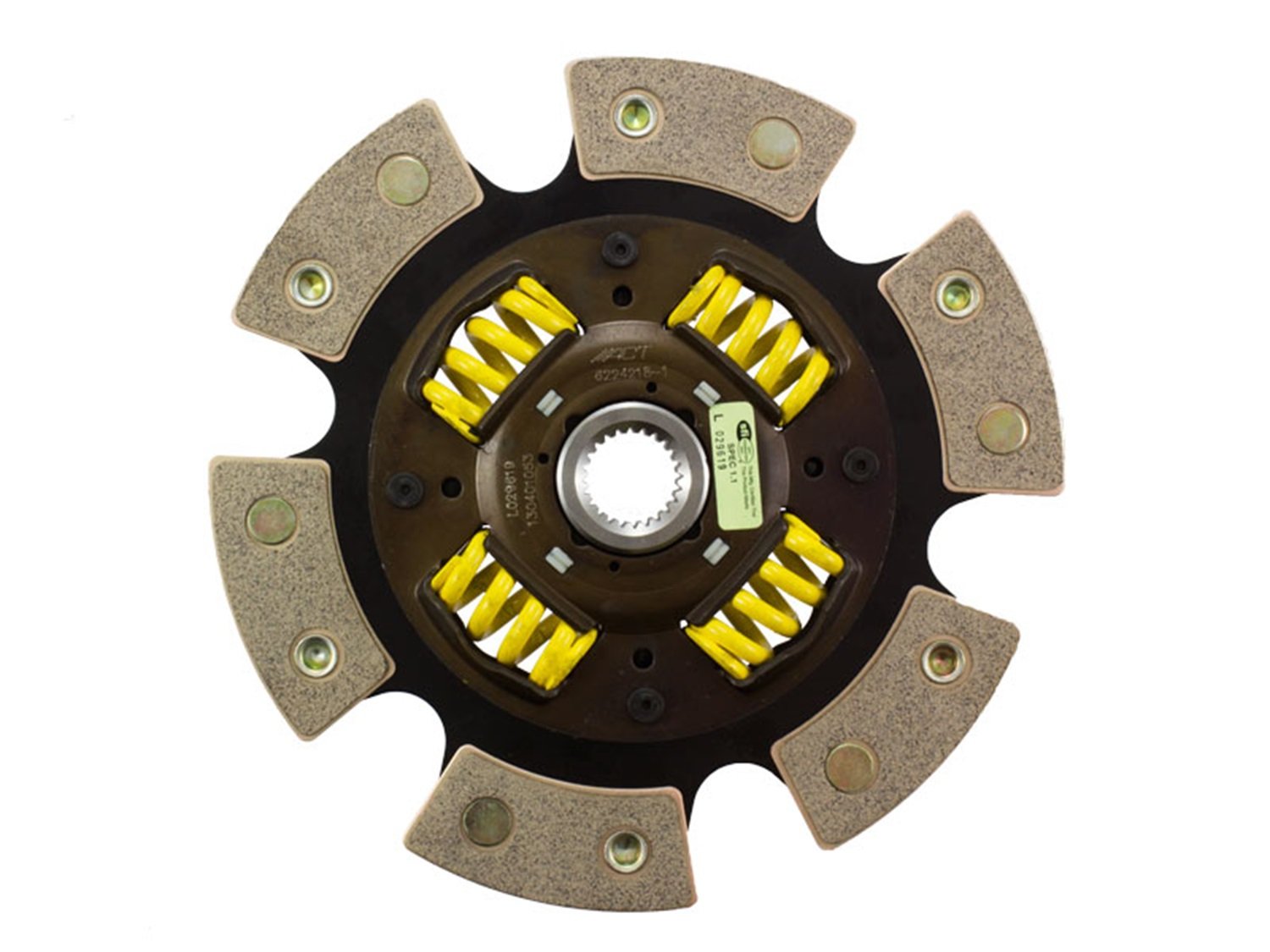 6-Pad ACT (6224218-1) Sprung Race Clutch Disc
