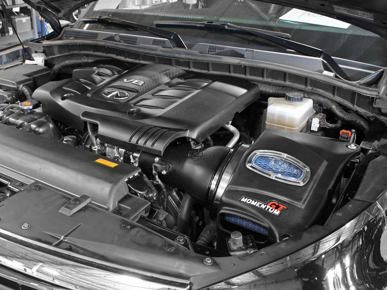 Momentum GT aFe POWER Cold Air Intake System w/Pro 5R Filter, #54-76103, Black