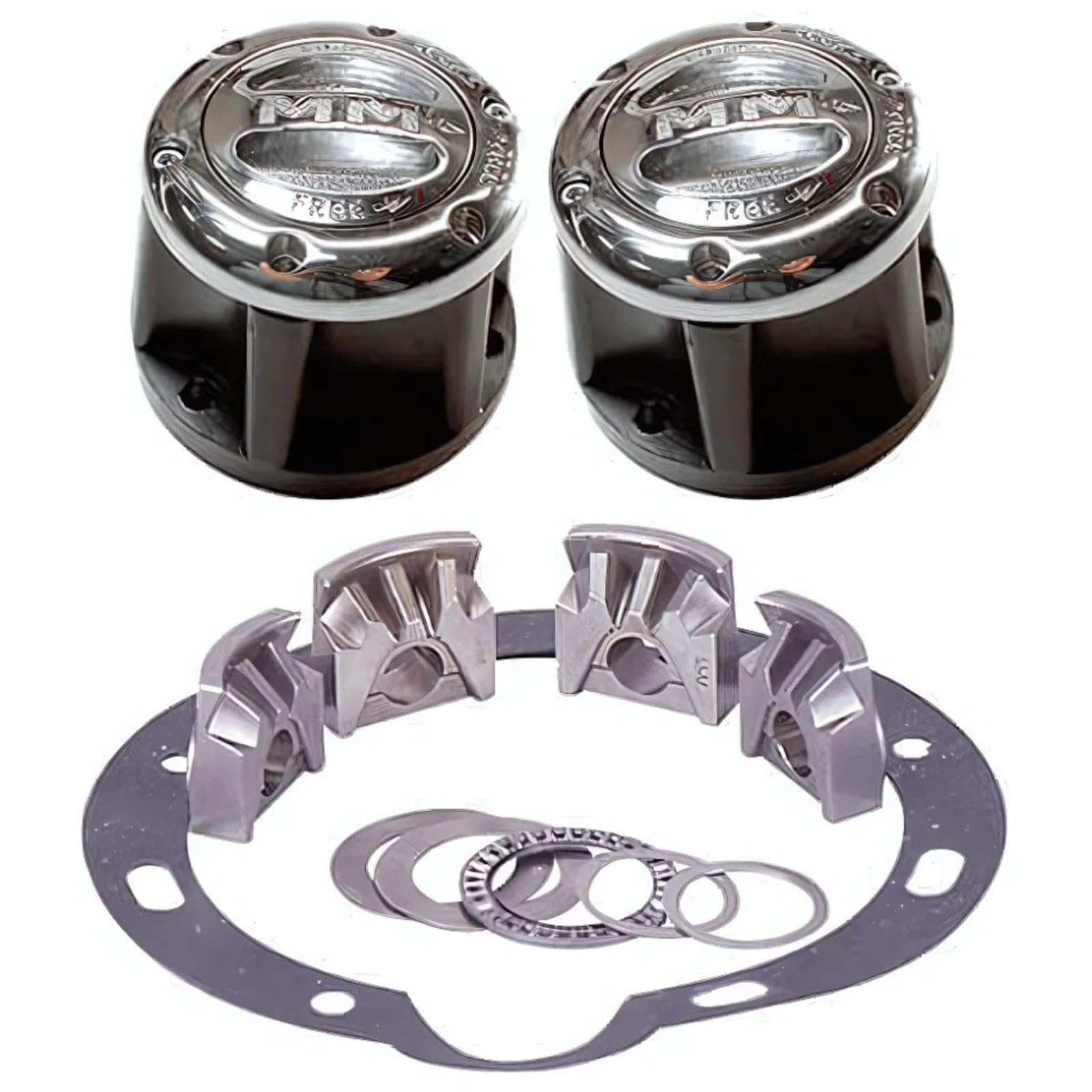 MILE MARKER Conversion Service Kit 503 fits NP203 Transfer Case - Includes 423 3/4 Ton Hubs - Reduces Wear & Tear - Improved Fuel Economy - Exceptional Performance & Reliability