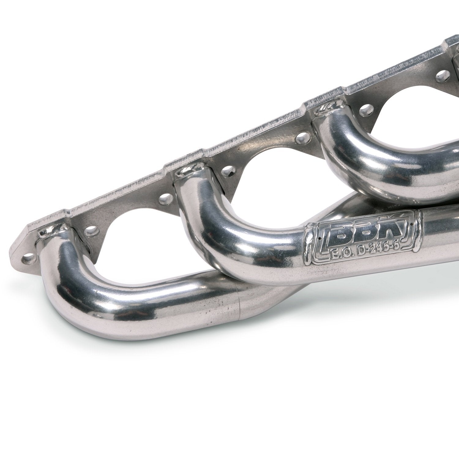 1-5/8" BBK Shorty Tuned Length Performance Exhaust Headers for Ford Mustang 5.0L - Polished Silver Ceramic Finish