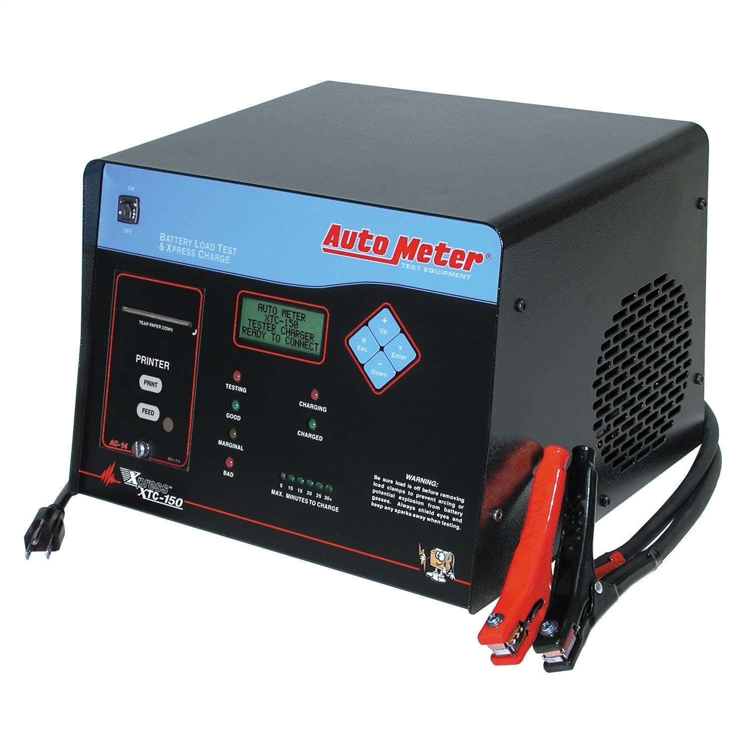 Auto Meter Automatic Battery Tester and XTC-150 Fast Charger
