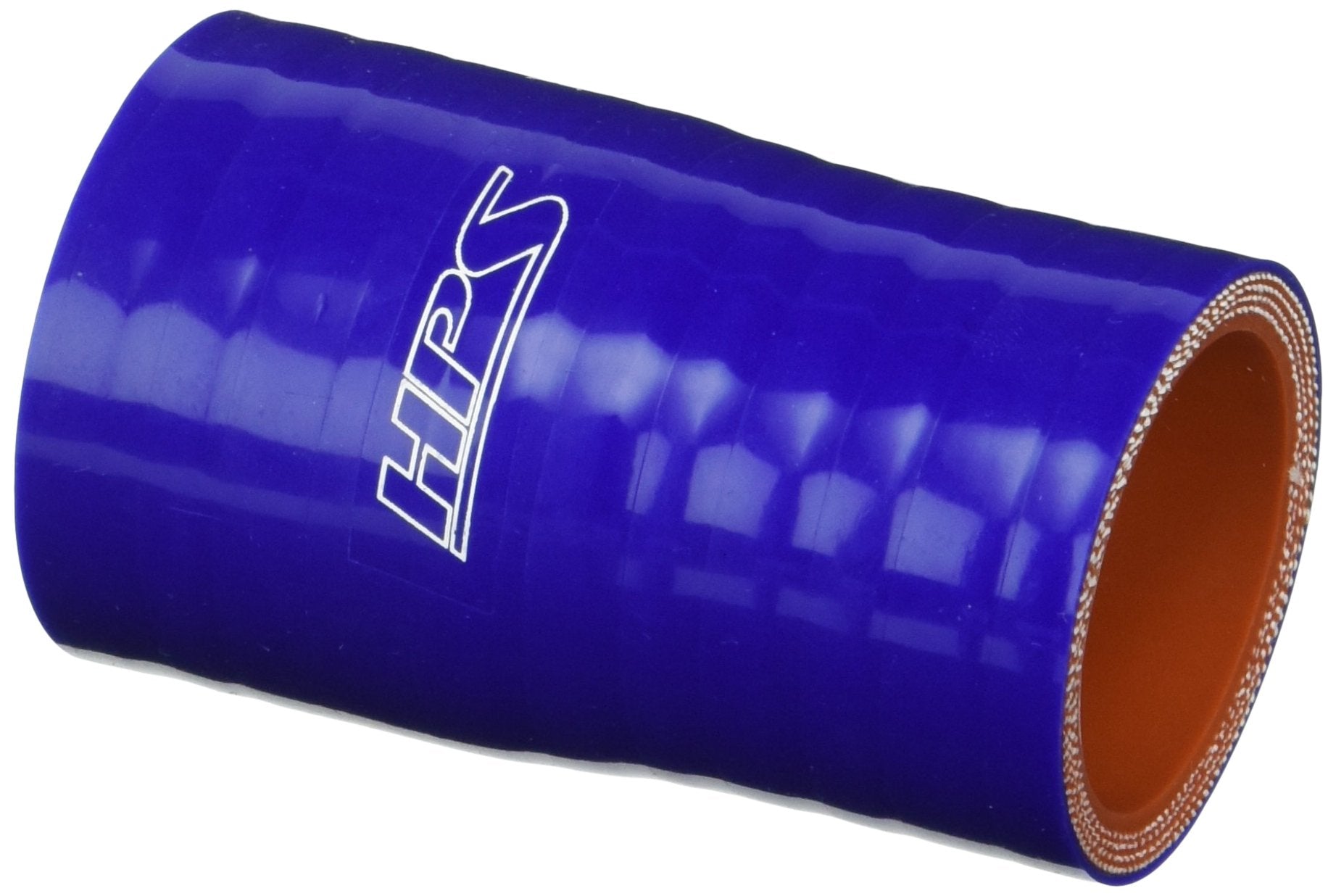 HPS Silicone HTSR-138-150-BLUE High Temperature 4-ply Reinforced Reducer Coupler Hose, 100 PSI Maximum Pressure, 3" Length, 1-3/8" > 1-1/2" ID, Blue