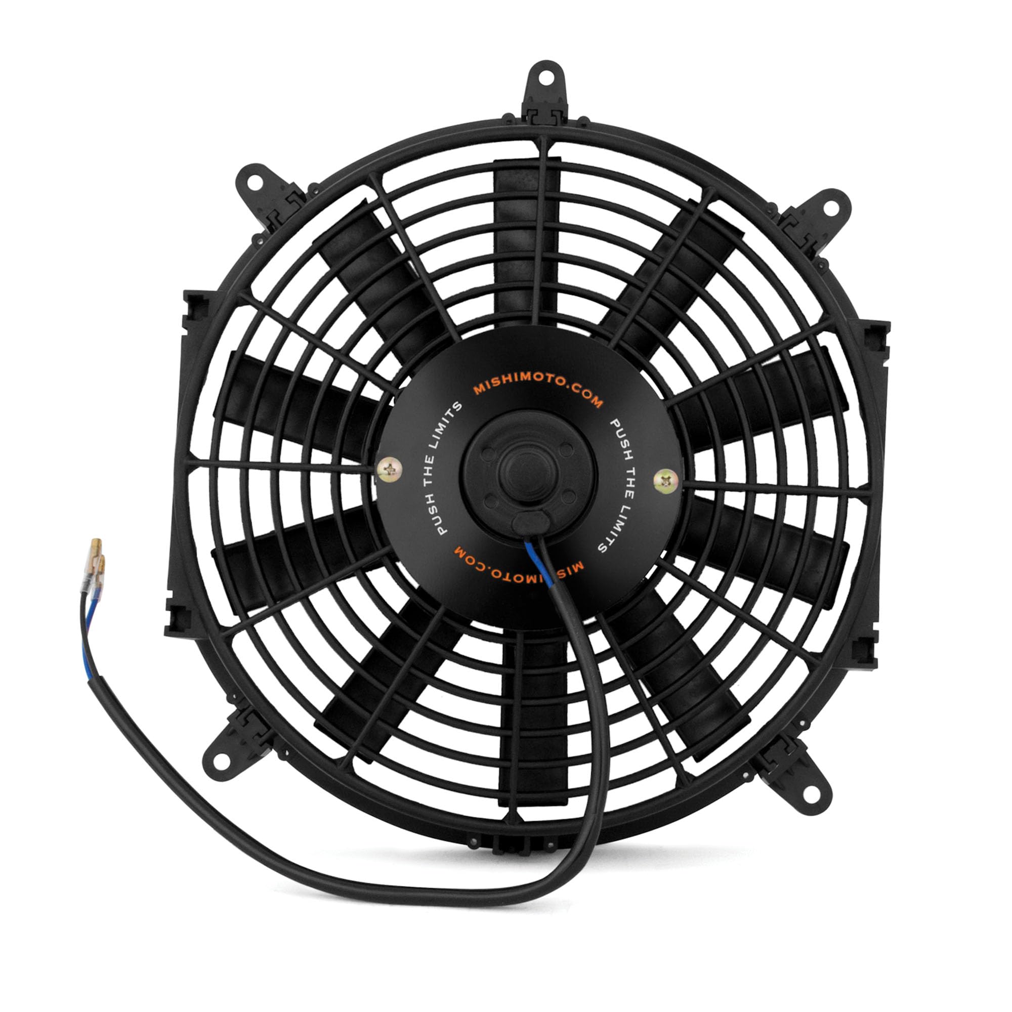 Mishimoto Slim Electric Radiator Fan MMFAN-12, 12" Universal Fit, 12.25 Volts, Black