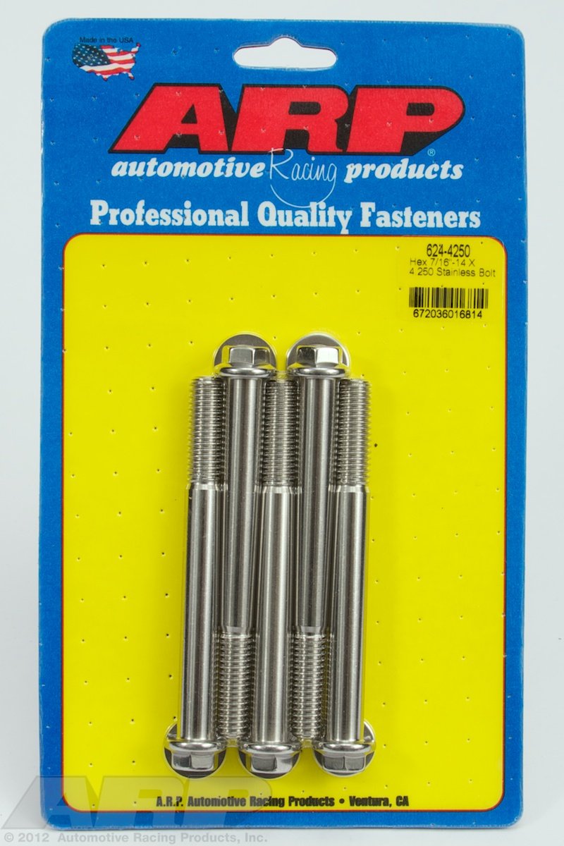 Hex Bolt ARP (624-4250), Stainless Steel