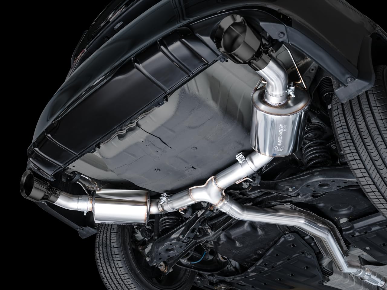 22+ Honda Civic Si/Acura Integra AWE Tuning Touring Edition Catback Exhaust - Dual Diamond Black Tip