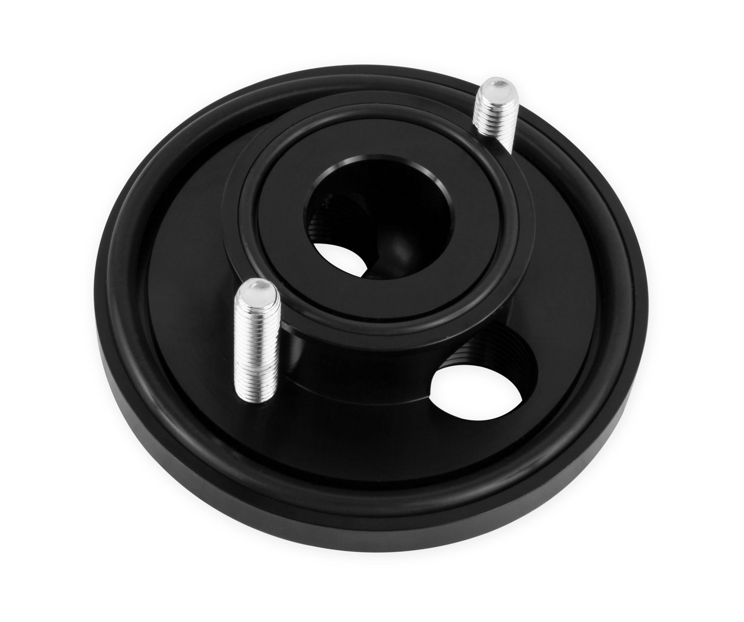 Remote Earl's Oil Filter Adapter 1579ERL, Black