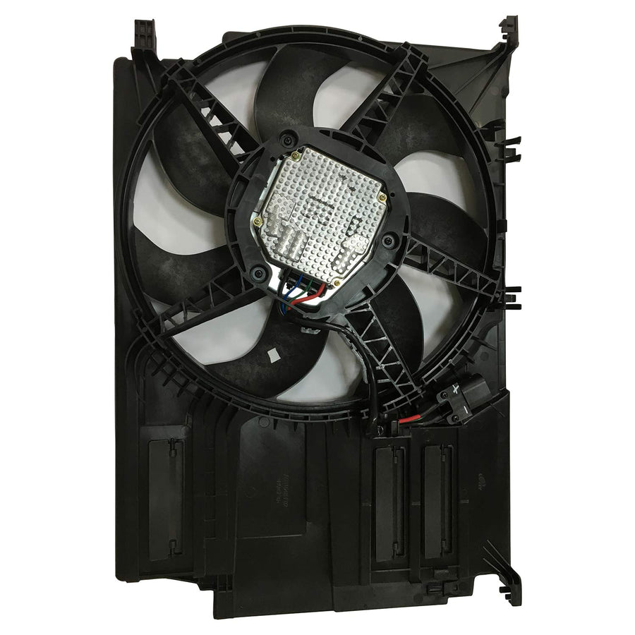 Cooling Fan Assembly TYC 624480 Compatible with 2016-2019 BMW X1