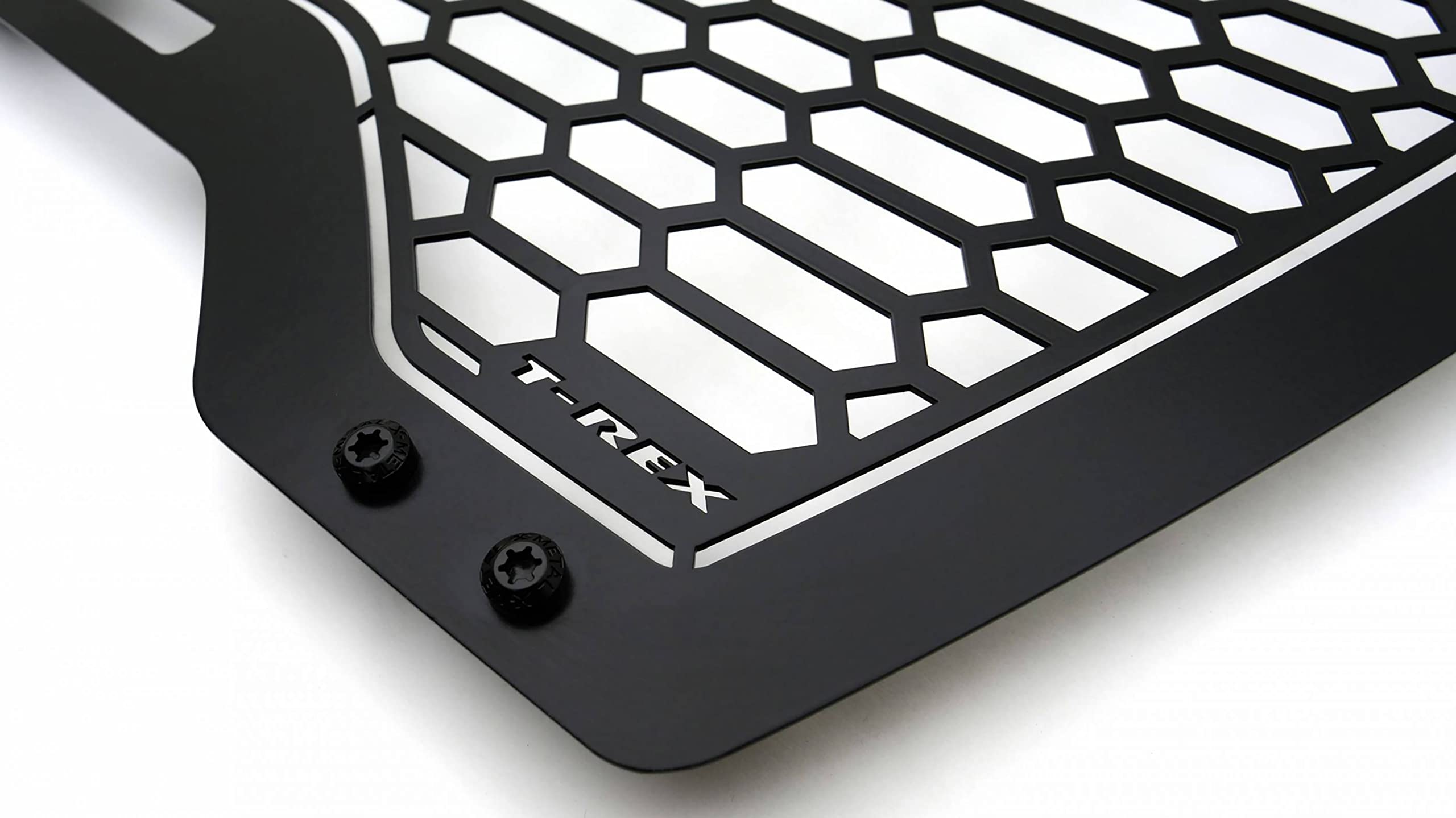 GMC Sierra 1500 Stealth Laser X Grille, 2019-2021, Black, Mild Steel, 1 Pc, Insert - PN #7712271-BR