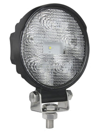 5 Round LED Close Range Worklight HELLA 357108001, Black ValueFit