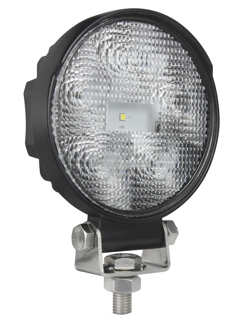 5 Round LED Close Range Worklight HELLA 357108001, Black ValueFit