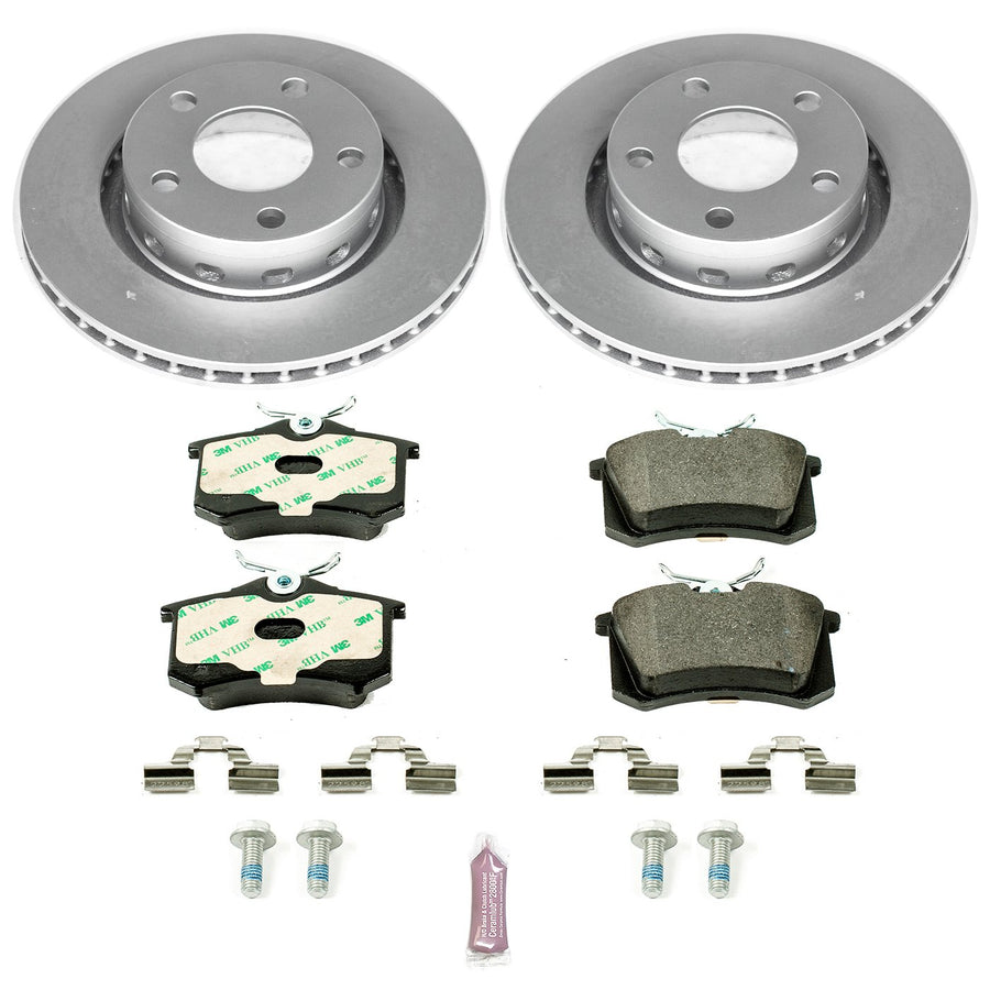 Rear Power Stop ESK4847 Euro-Stop Brake Kit For Audi A6 Quattro 2000-2004 [Model Specific]
