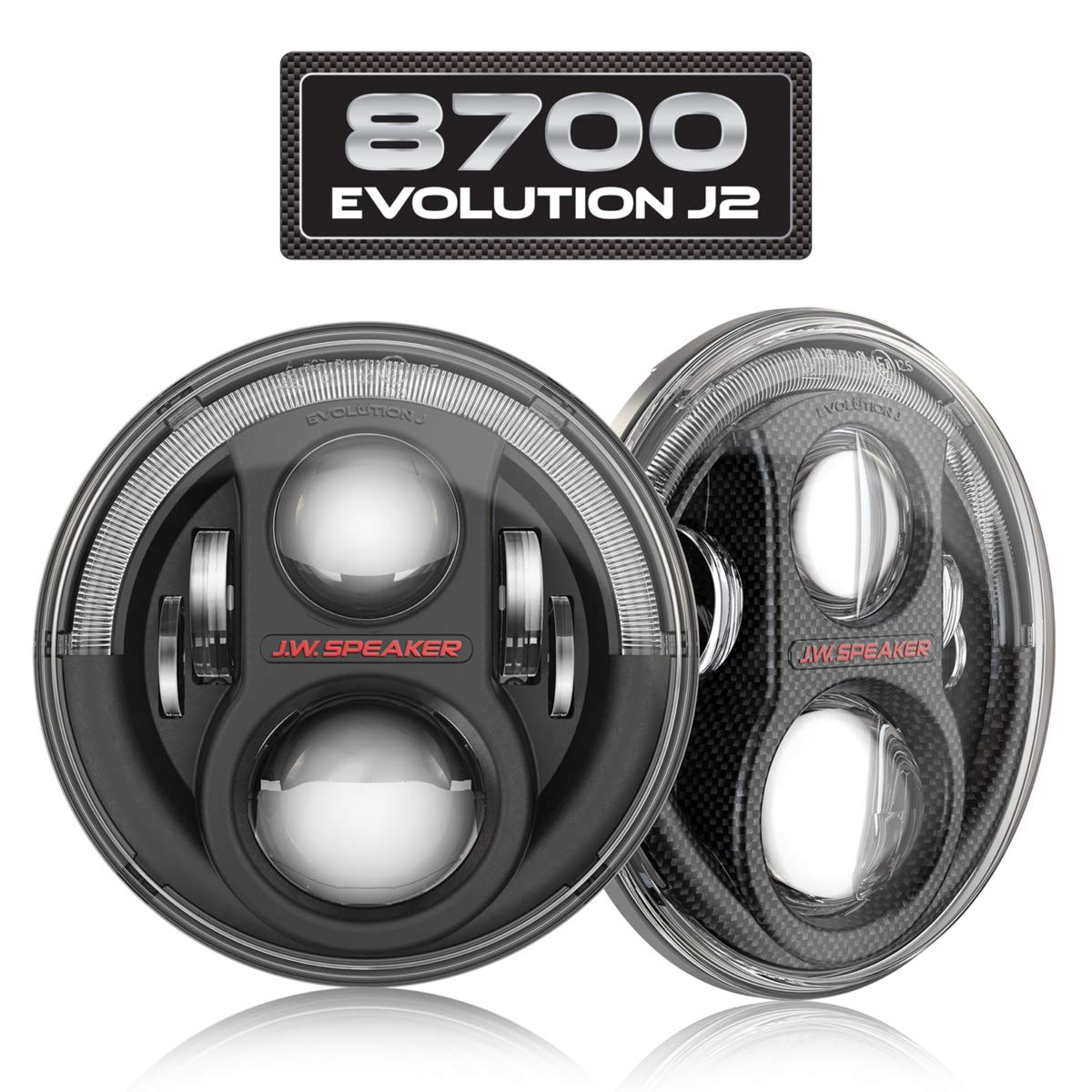 Model 8700 LED Headlights, Evolution J2 Series