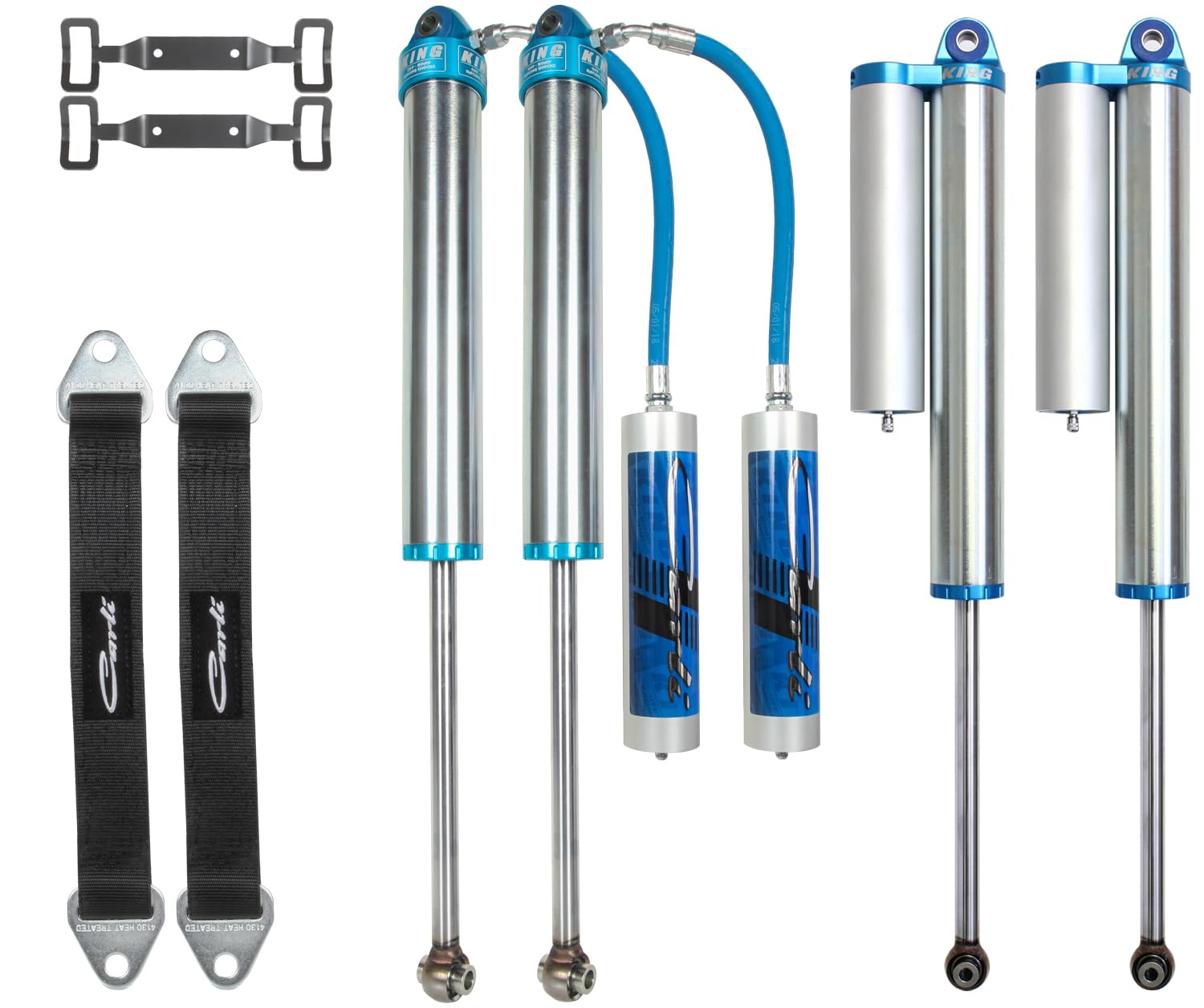 Carli Tuned King 2.5" RR 3" Lift Front & Rear Shock PKG 03-12 RAM 2500/3500 4X4 Diesel