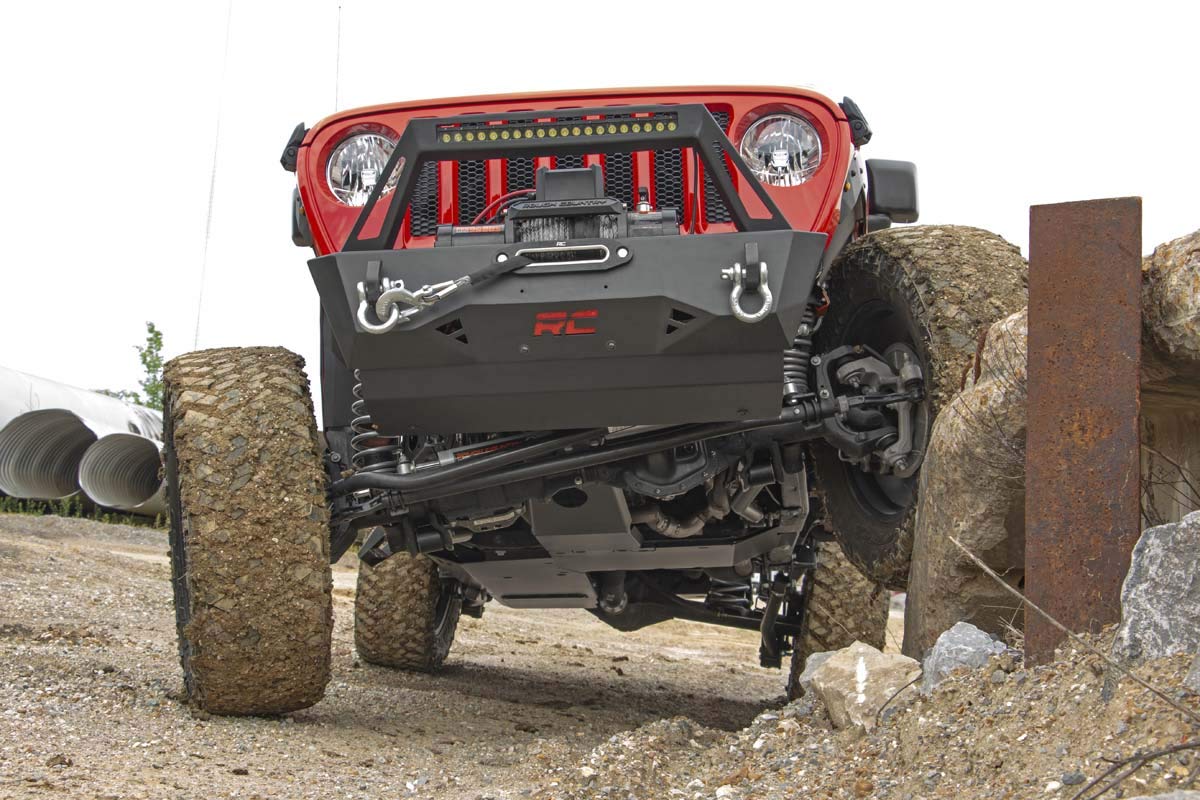Skid Plate System Rough Country for 18-20 Jeep Wrangler JLU | 3.6L - 10616