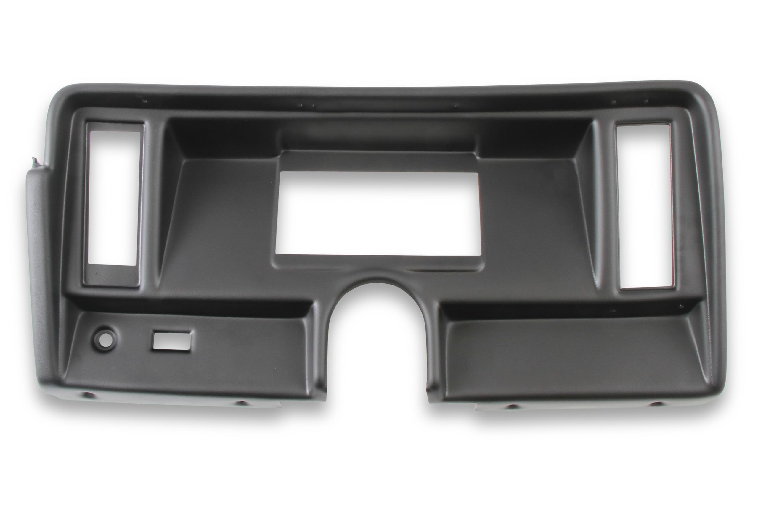 Dash Bezel Holley EFI 553-385 - with A/C Vent Opening - Black