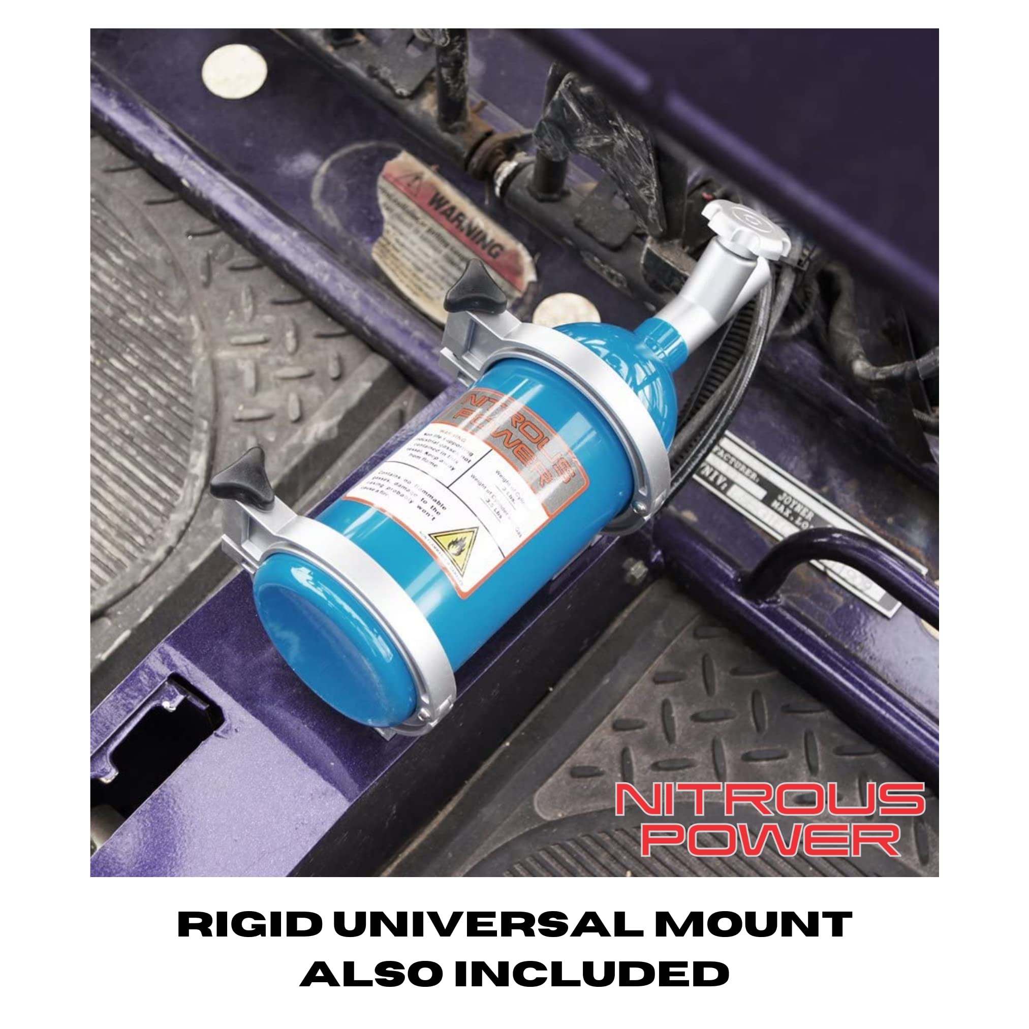 Blue Nitrous Power Storage Container and Tool Roll