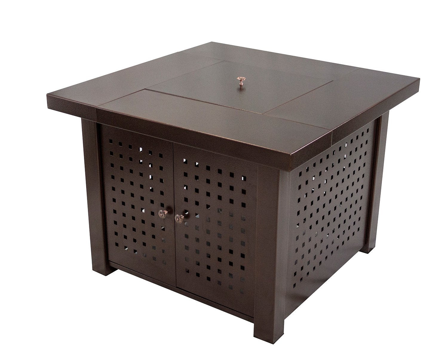 Eden Square Gas Fire Pit Table, Pleasant Hearth OFG418T, 38"