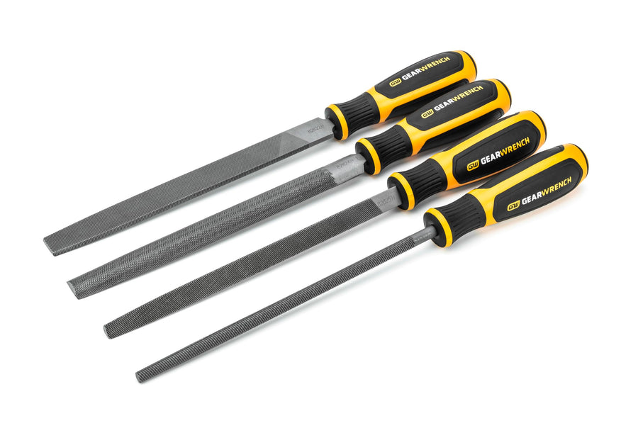 4 Pc. GEARWRENCH 8" Bastard File Set - 82820H