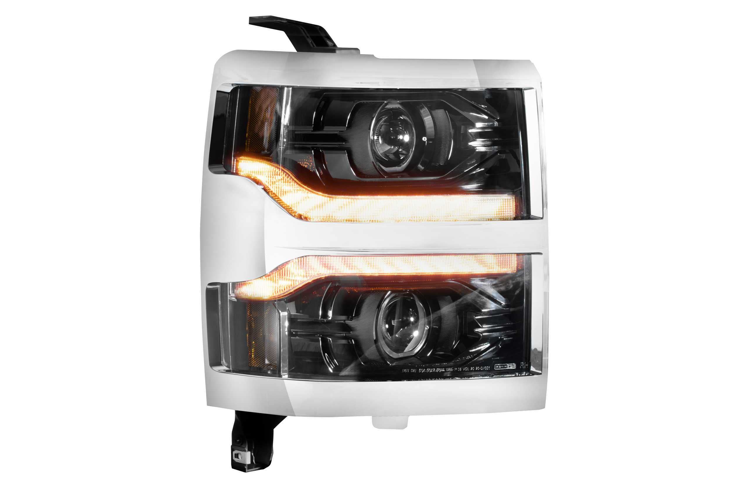XB Headlight Grille Trim Bezels: LF543 Morimoto Lighting (Pair/Unfinished) LF543.B