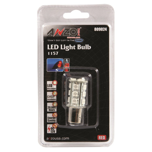 Red AnzoUSA LED Bulb 809024