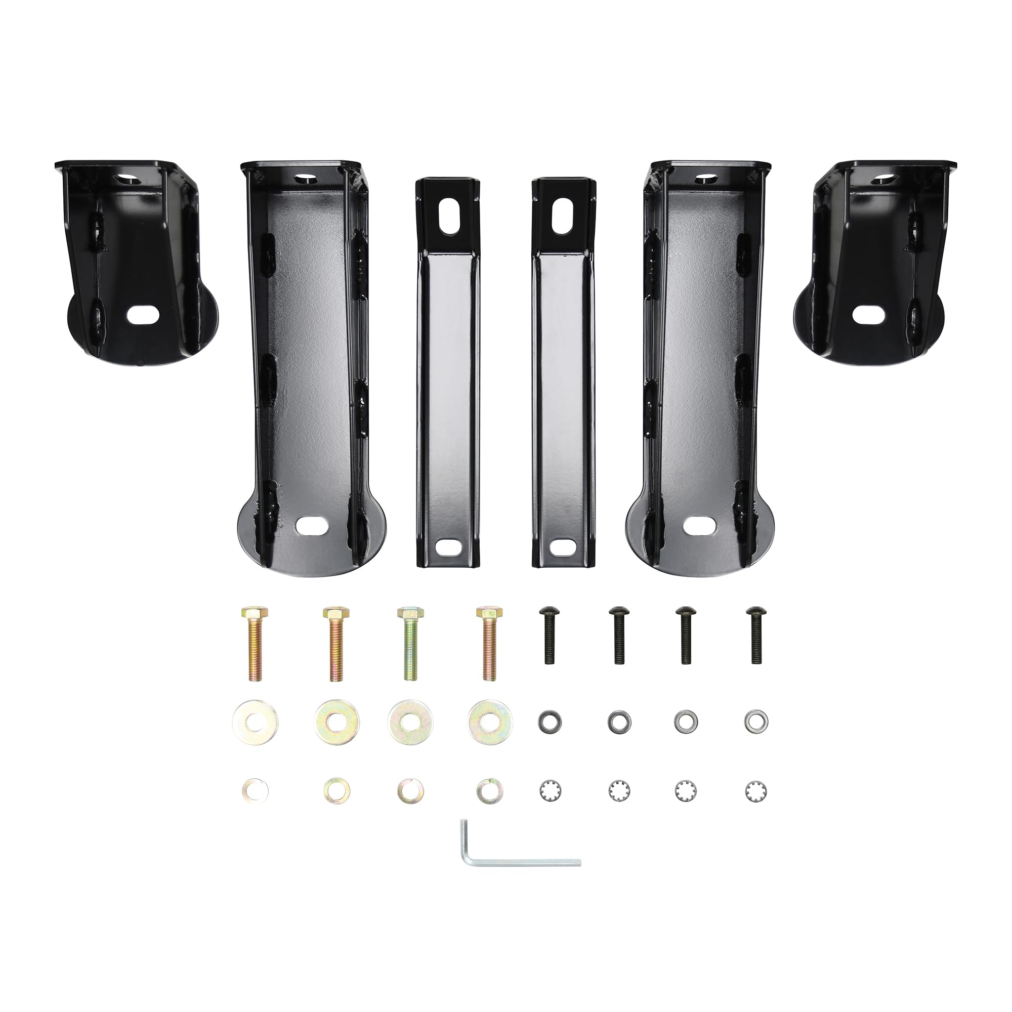 Platinum 4 Oval Nerf Bars Westin fits 2019-2025 Silverado Sierra 1500 Crew Cab (Exc 2019 Silverado LD/Sierra 1500 Limited) Black Pair