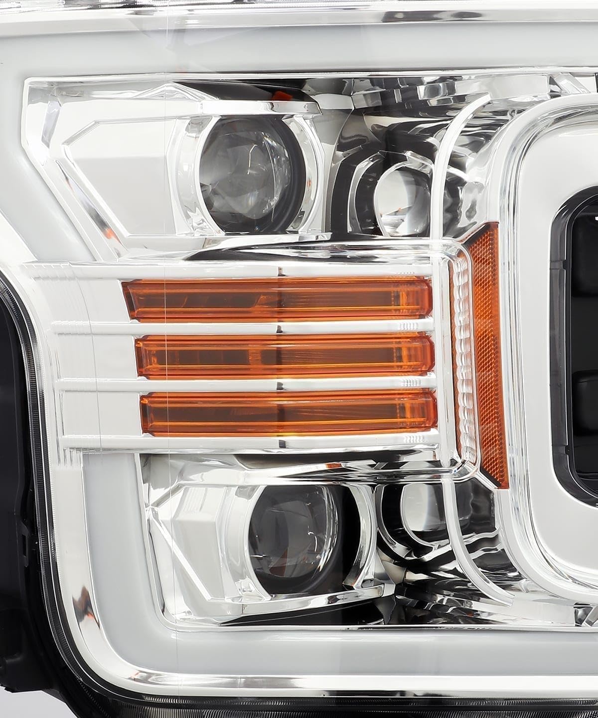 880187 AlphaRex USA Pro Series Projector Headlights fits Ford F-150