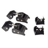 Hood Catch Kit, Black | Rugged Ridge | 11210.11 | Fits 2007-2018 Jeep Wrangler JK