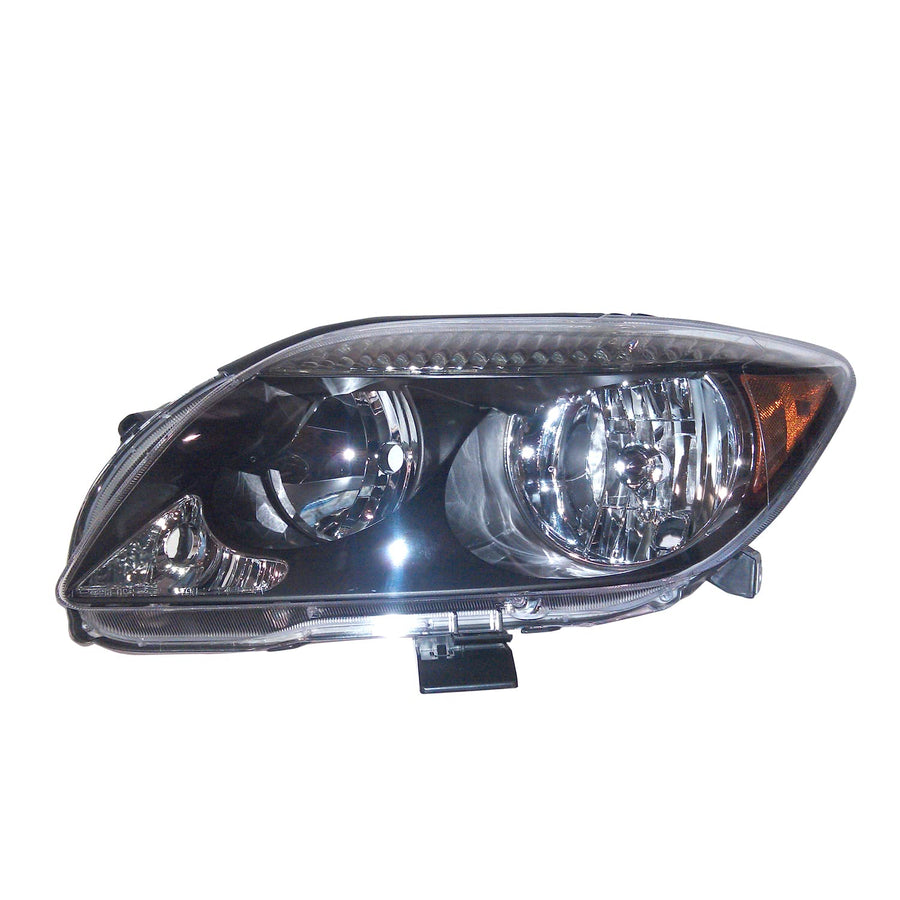 Left TYC Headlight Assembly Compatible with 2005-2007 Scion tC