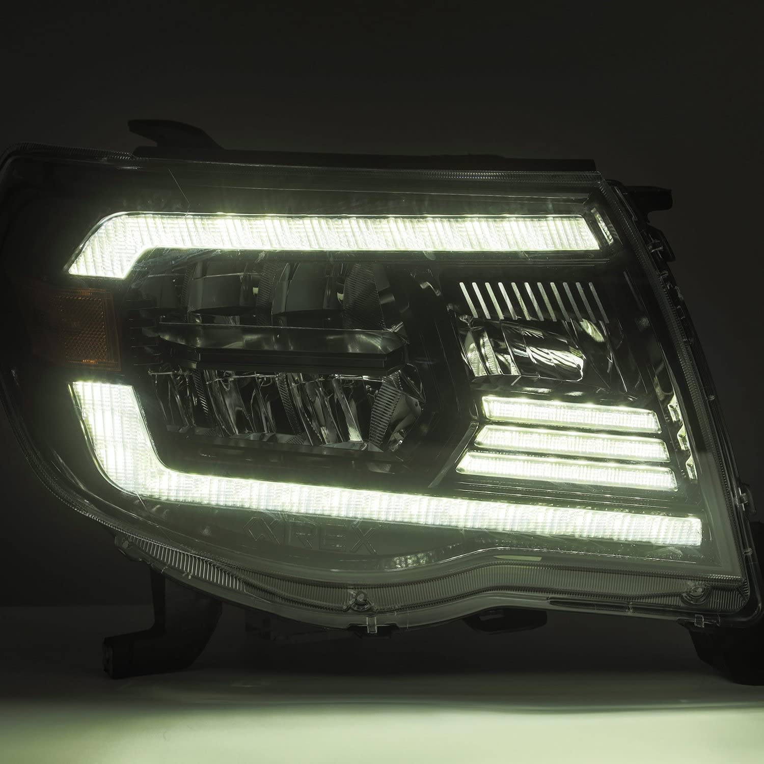 880735 AlphaRex USA LUXX Series LED Projector Headlights fits Toyota Tacoma