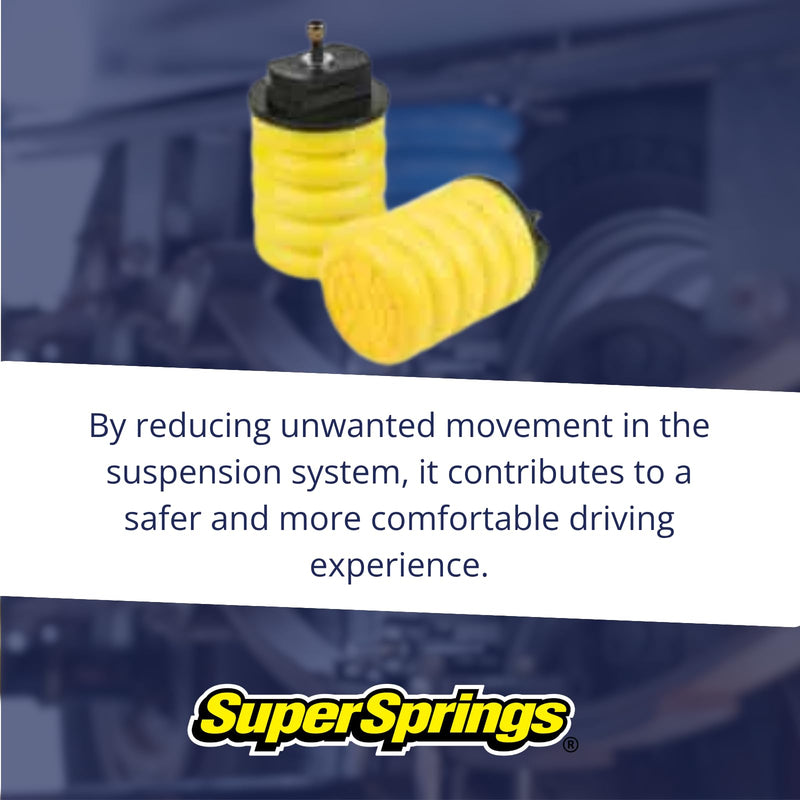 SumoSprings SSR-107-54 | Rear SumoSprings for Ford E-350|E-450, Yellow