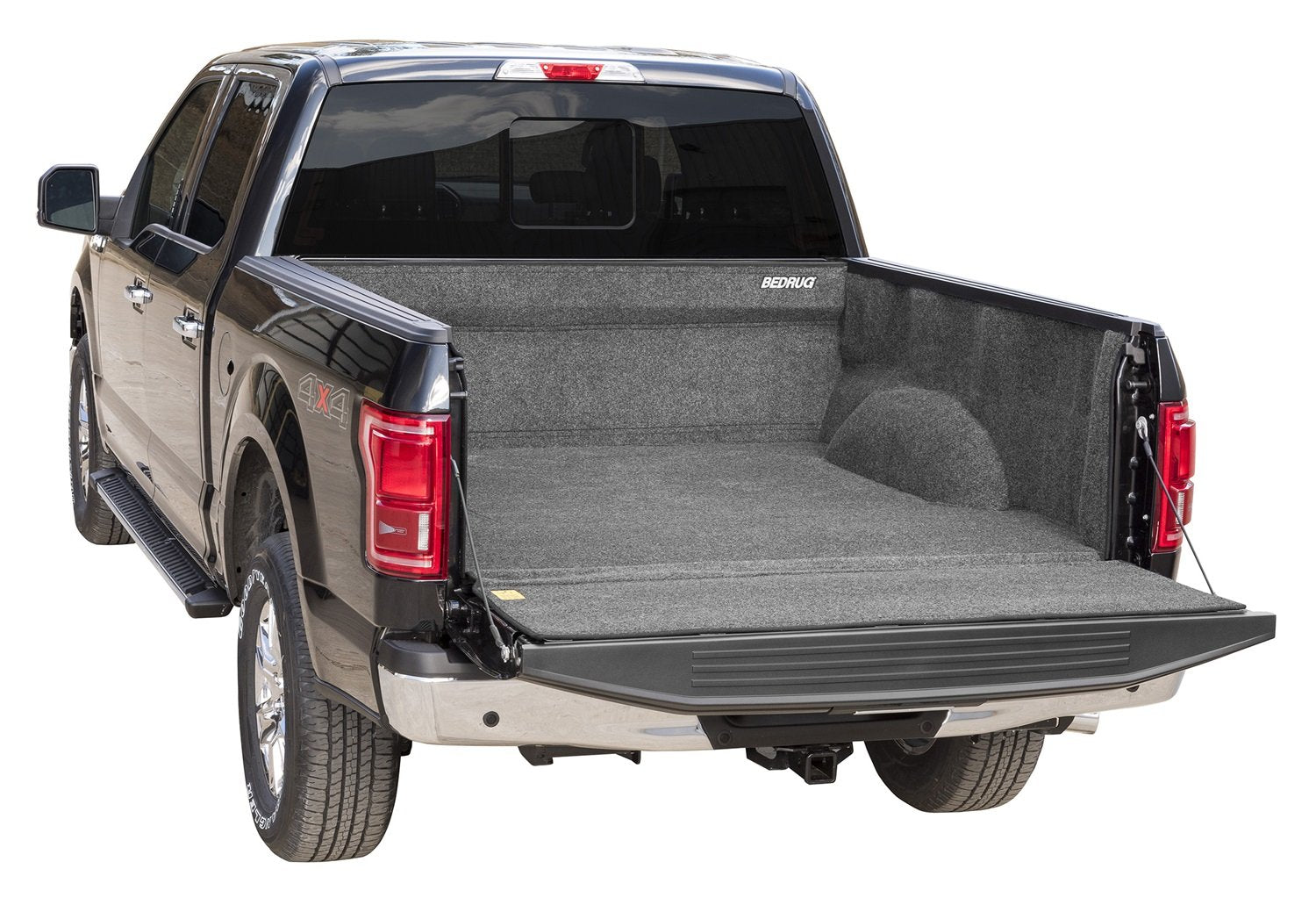 Bedrug Bed Liner Classic | Fits 2015 - 2024 Ford F-150 6.7" Bed (install kit BRZSPRAYON is required if installing over Spray-In Liner), Charcoal Grey | BRQ15SBK