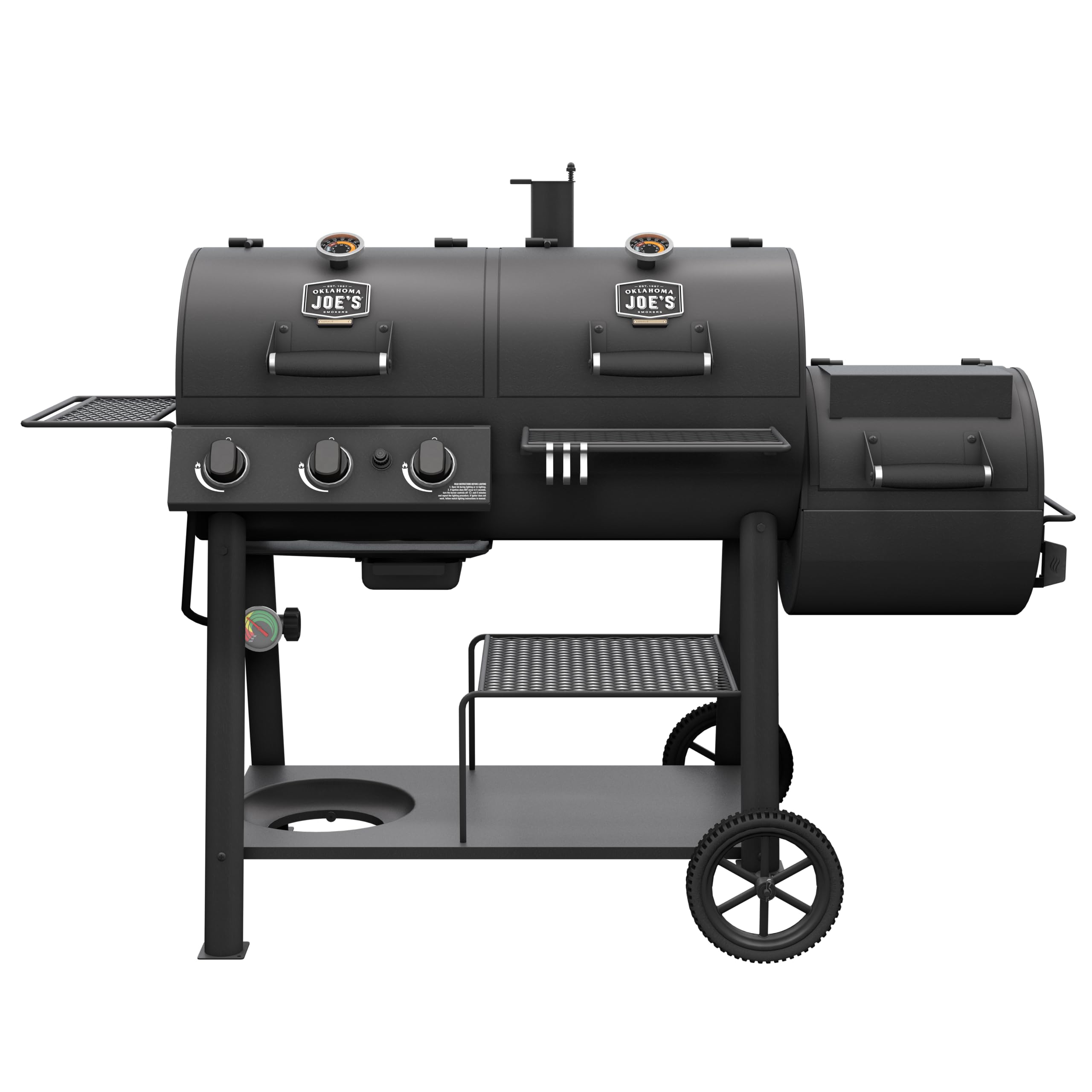 Canyon Combo DLX Oklahoma Joe's Charcoal and Propane Gas Smoker & Grill - 24203005