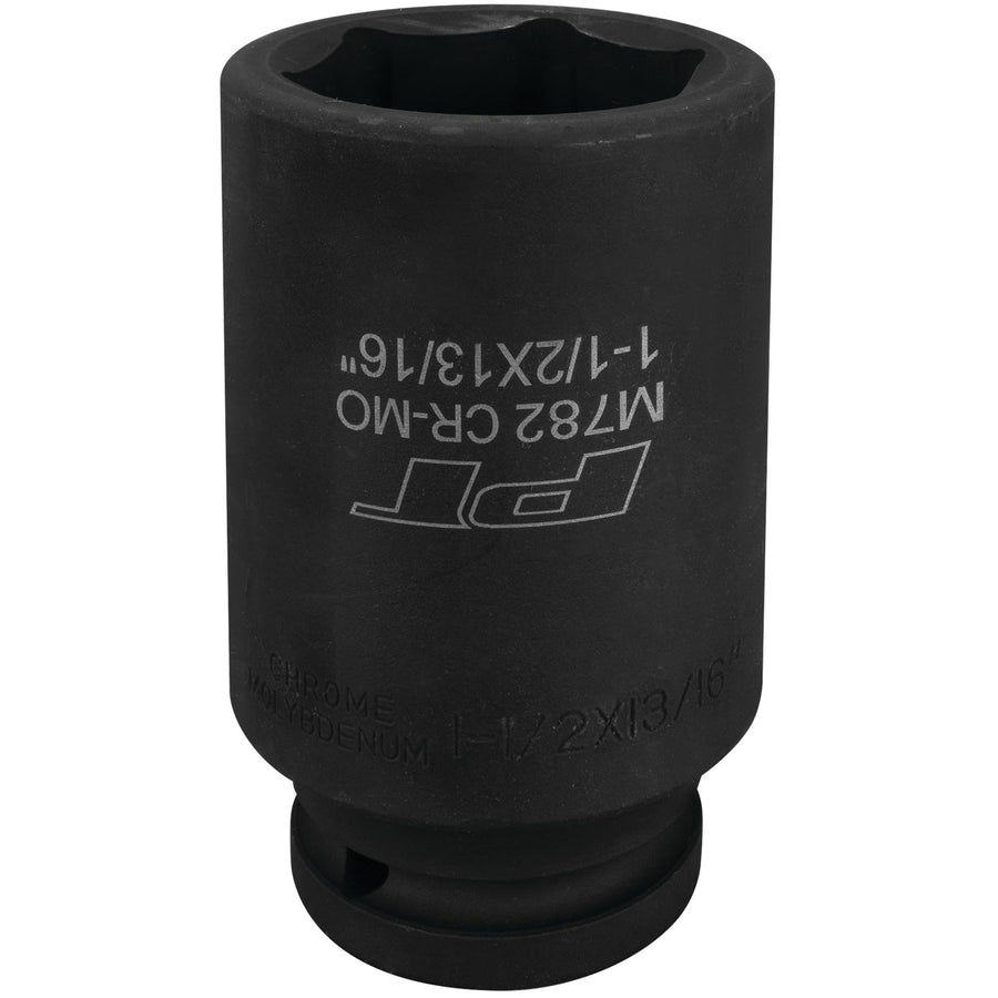 3/4-Inch Drive Performance Tool M782 1-1/2-Inch x 13/16-Inch Square Budd Socket for Heavy-Duty Automotive Repair and Maintenance Tasks