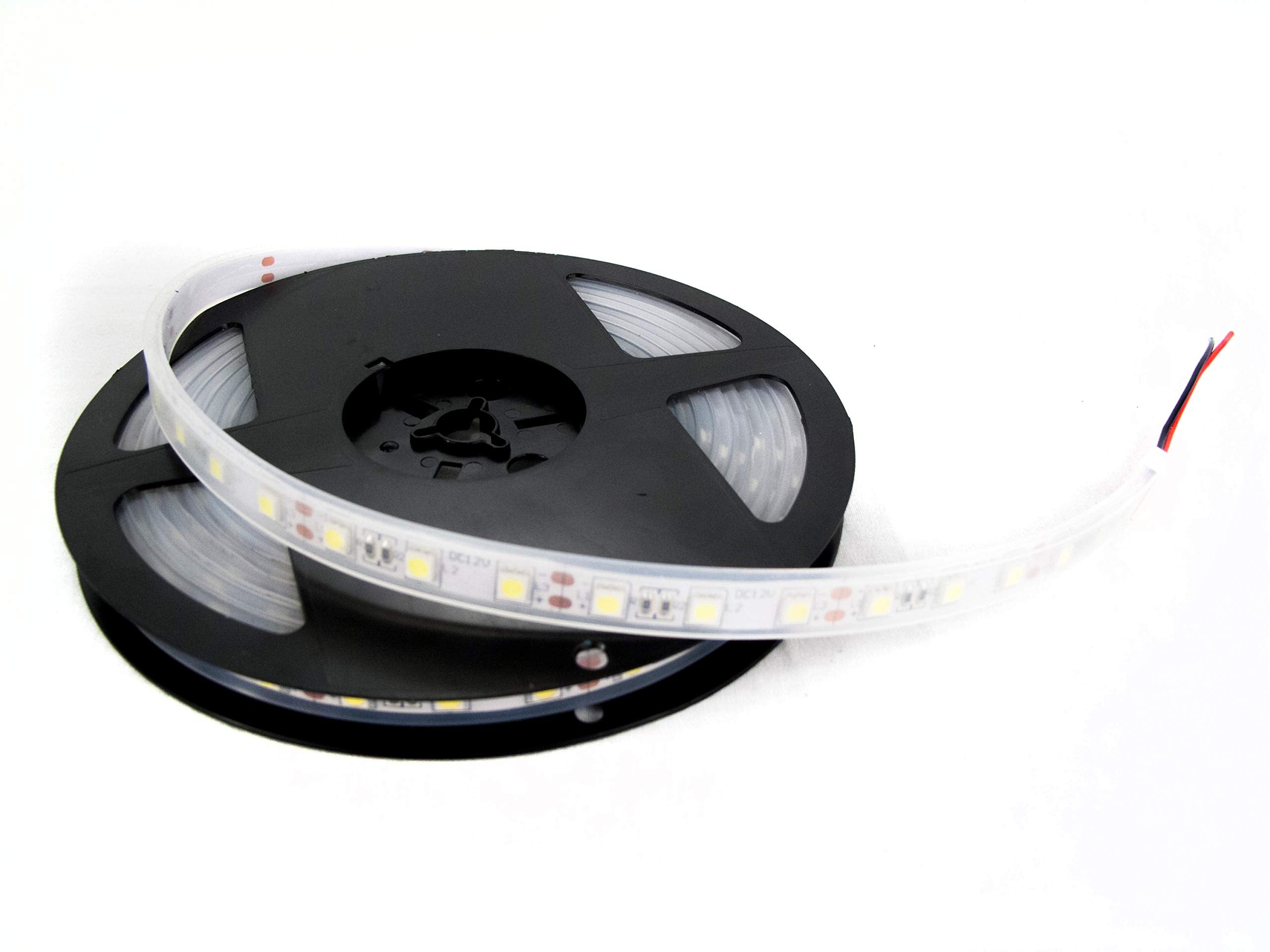 Race Sport MS16FTWSTRIP-W Lighting White 16' Flexible Strip Light w/Clear Waterproof Sleeve IP67