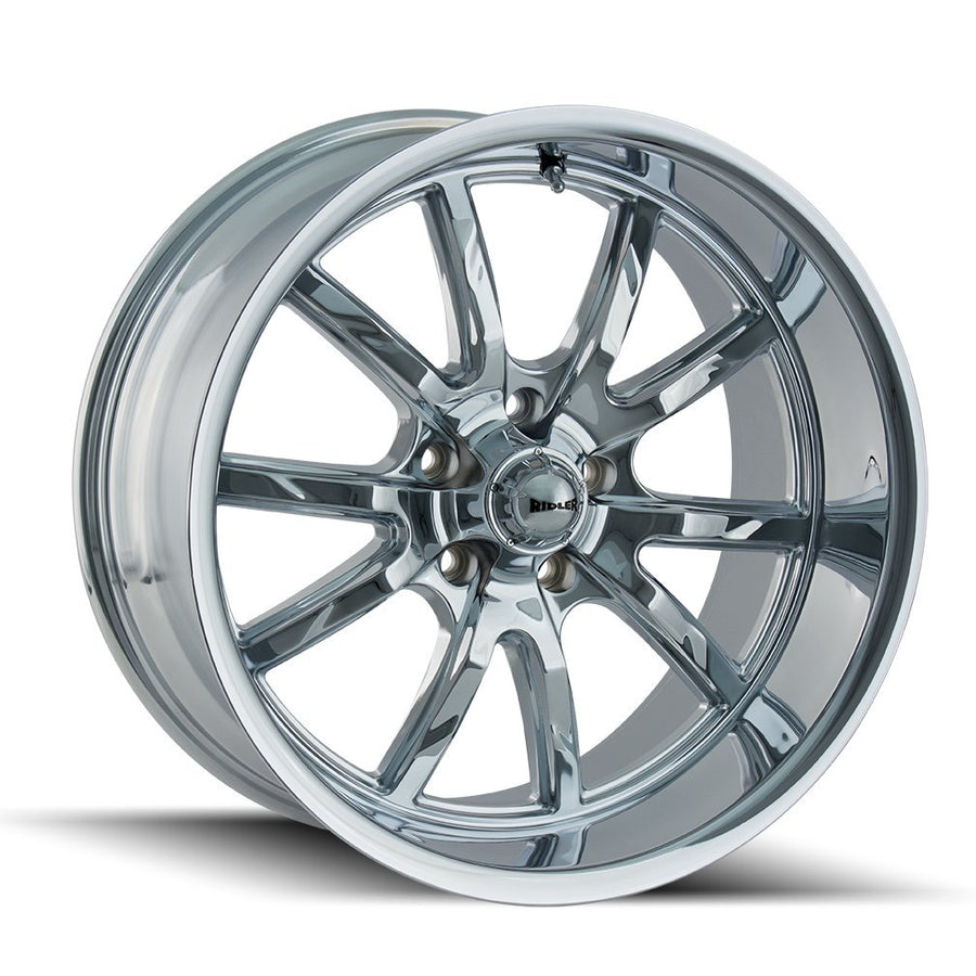 Chrome Ridler 650 Wheel Finish (15 x 7. inches /5 x 127 mm, 0 mm Offset)