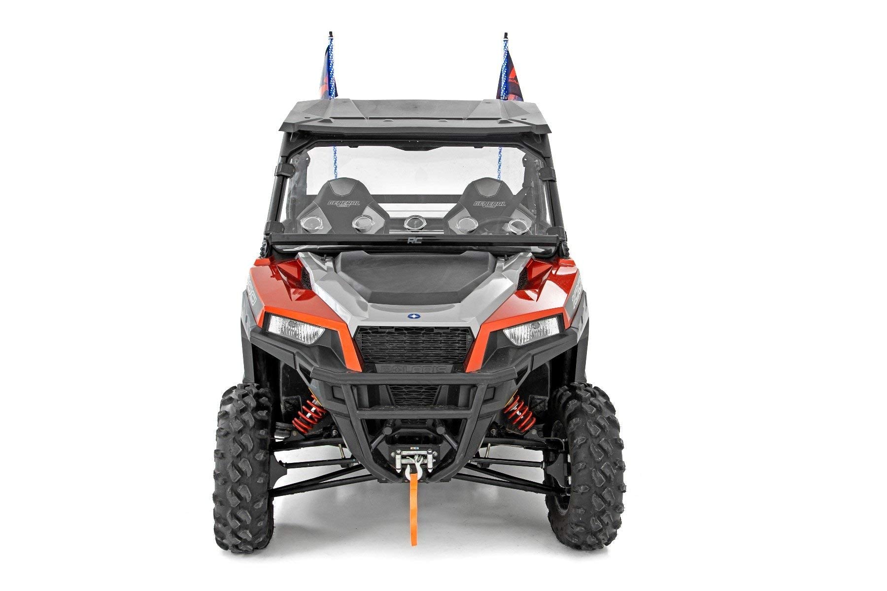 Full Vented Windshield Rough Country for Polaris General - 98262010