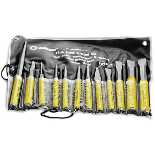 12-Piece Performance Tool W751 Chisel and Punch Set