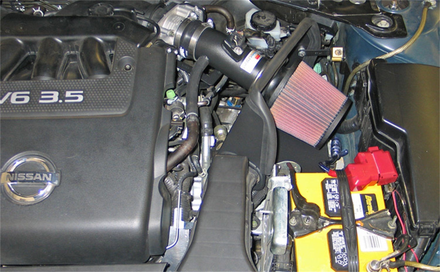 Cold Air Intake System K&N: High-Flow Air-Filter, Increase Performance & Horsepower: Compatible with 2007-2012 NISSAN Altima, 69-7062TTK
