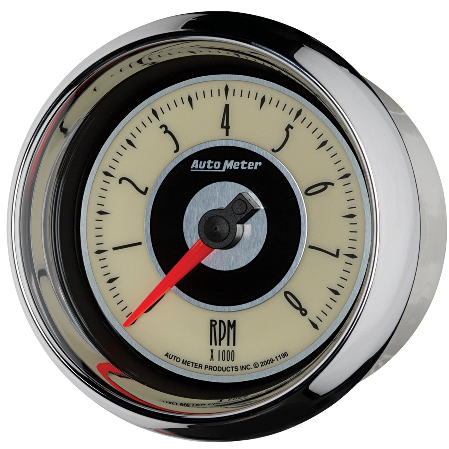 Auto Meter Cruiser 3-3/8" 8000 RPM Tachometer Gauge 1196