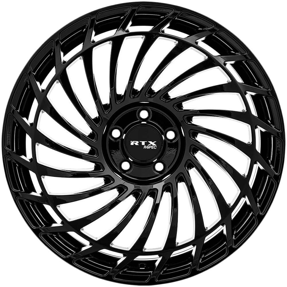 RTX RS06 Wheel Custom - 20x8.5, 40 Offset, 5x114.3 Bolt Pattern, 67.1mm Hub - Gloss Black Rim