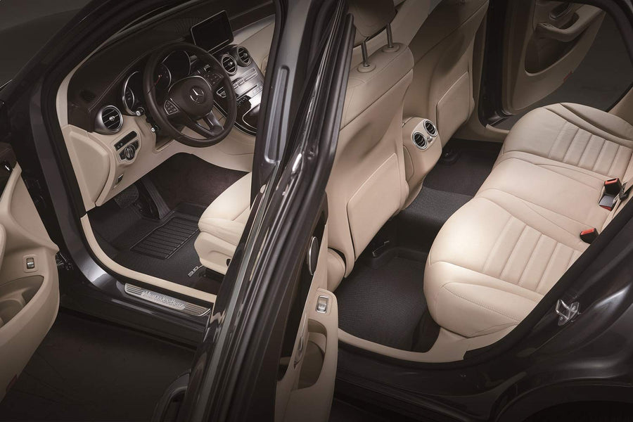 Kagu 3D Maxpider Custom Fit Floor Mat (Black) Compatible with Hyundai Elantra 2021-2026 - Second Row