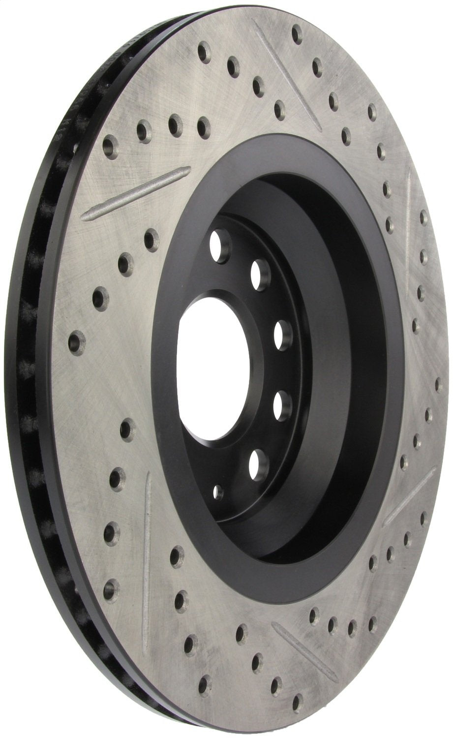 Sport Drilled/Slotted Brake Rotor StopTech 127.33113R (Rear Right), 1 Pack