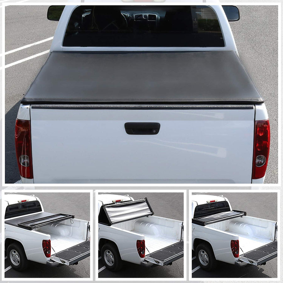 TC3-TAC95-6-MP SPEC-D TUNING 6 Bed Trifold Cover for 89-04 Toyota Tacoma