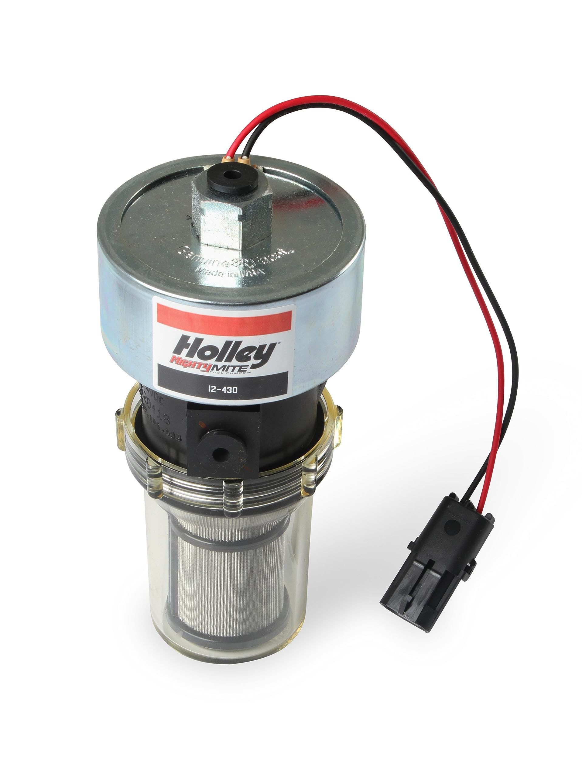 Mighty Mite Holley 12-430 33 GPH Electric Fuel Pump, 9-11.5 PSI