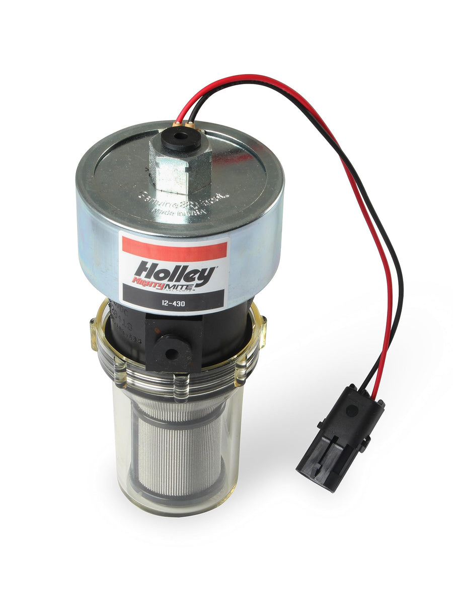 Mighty Mite Holley 12-430 33 GPH Electric Fuel Pump, 9-11.5 PSI
