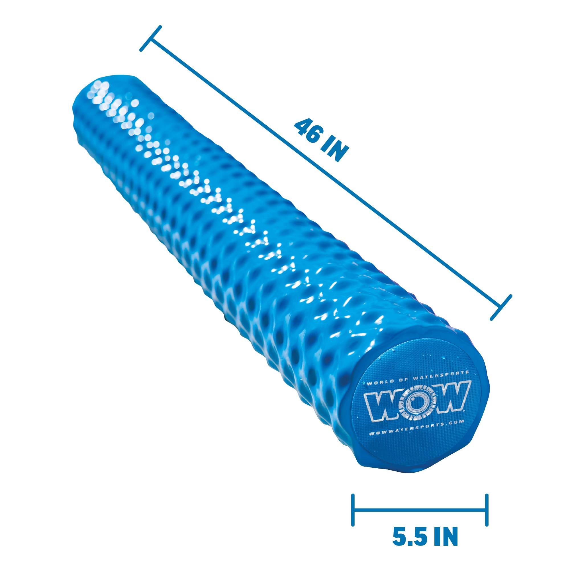 Heavy Duty Vinyl Jumbo Pool Noodle – Wow Sports Swimming Pool Float, Lake Float for Kids & Adults – Supports Up to 250 lbs