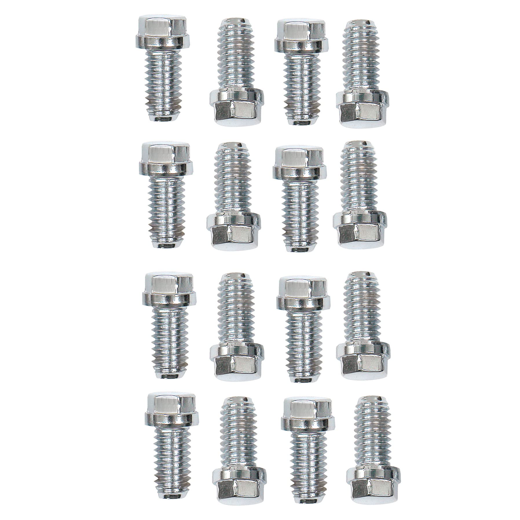 2211G Mr. Gasket Stainless Steel Header Bolts, 3/8-16X3/4 16Pc, Silver