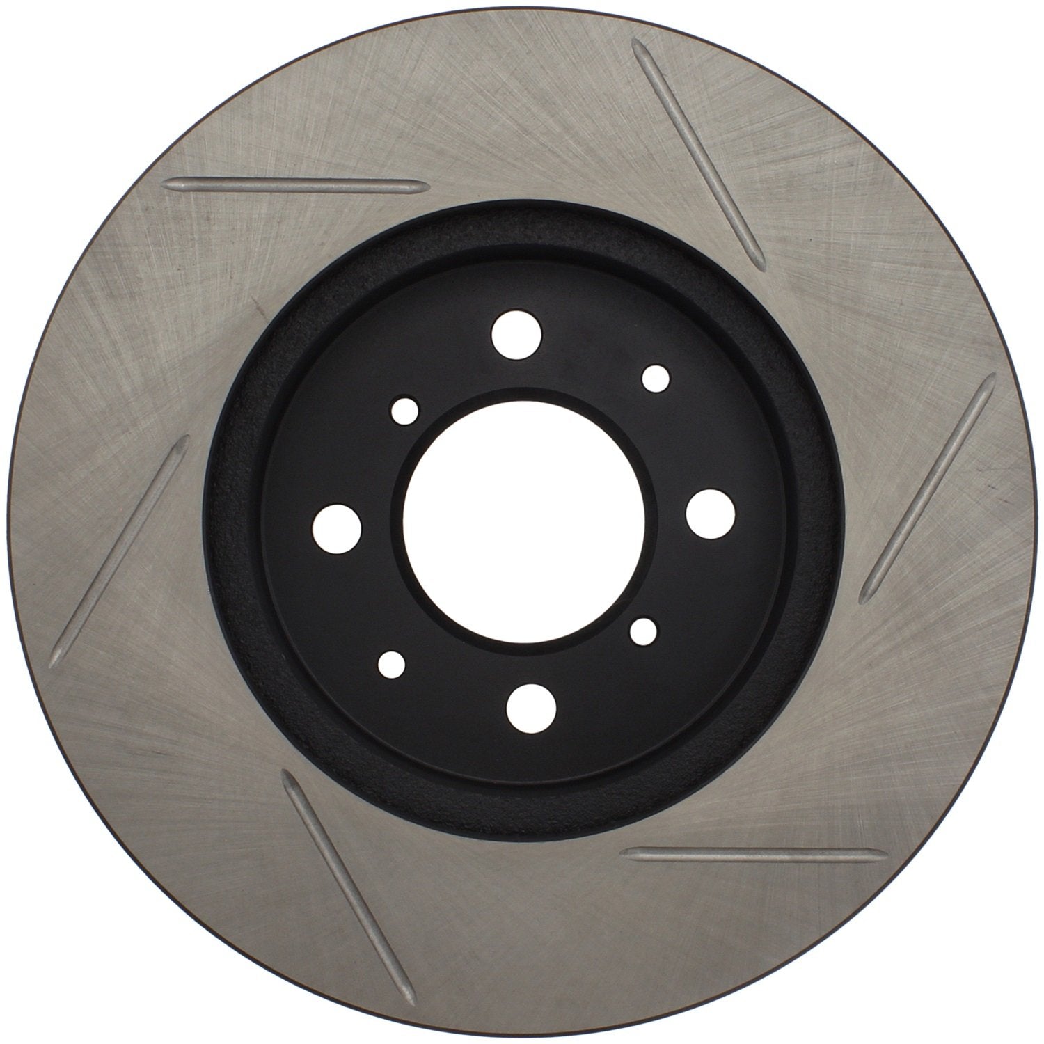 Front Right StopTech 126.40021SR Automotive Replacement Sport Slotted Disc Brake Rotor Fits Select Acura El/Integra, Honda City/Civic/Fit/Insight