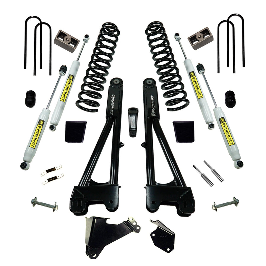 SUPERLIFT SUSPENSION RealTruck 6" Lift Kit for Ford F-250/F-350 | Complete Lift Kit with Front & Rear Shadow Series Shocks and Replacement Radius Arms | K977 | Fits 2005-2007 Ford F-250 / F-350